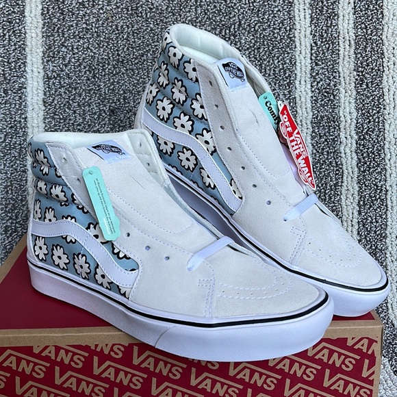 Vans Comfycush Sk8-Hi Mixed Cozy Marshmallow Pastel MENS - Picture 5 of 16